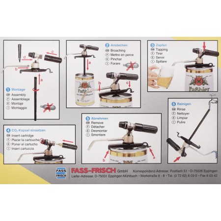 Nalewak do mini kega 5 l PARTY STAR