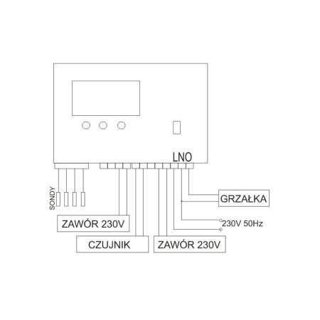Regulator mocy i temperatury PRD3W+