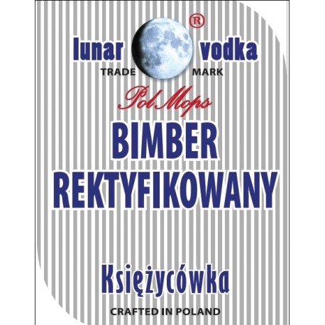 Etykiety BIMBER REKTYFIKOWANY