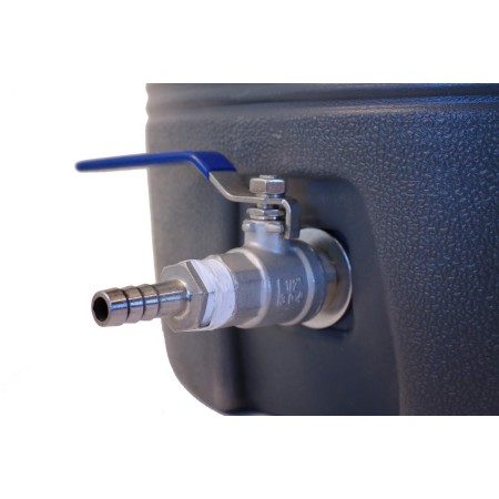 Garnek 40 l z kranem do warzenia z zacieraniem