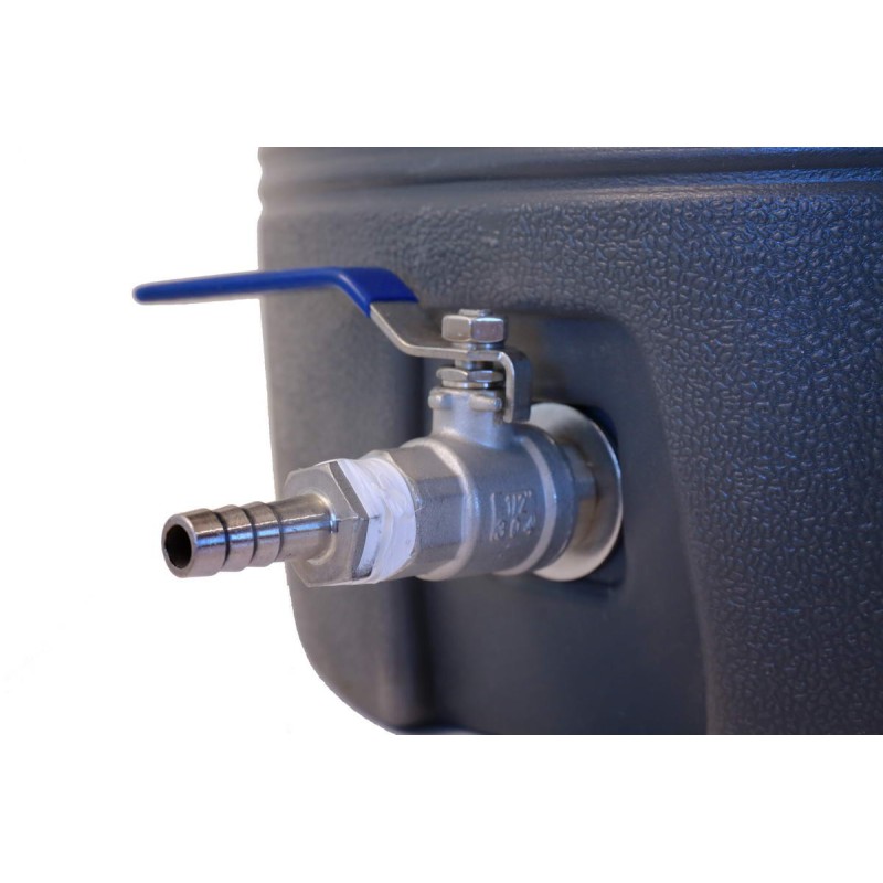 Garnek 40 l z kranem do warzenia z zacieraniem