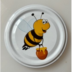 Wieczko na miód fi 66 pszczoła