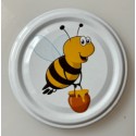 Wieczko na miód fi 66 - pszczółka