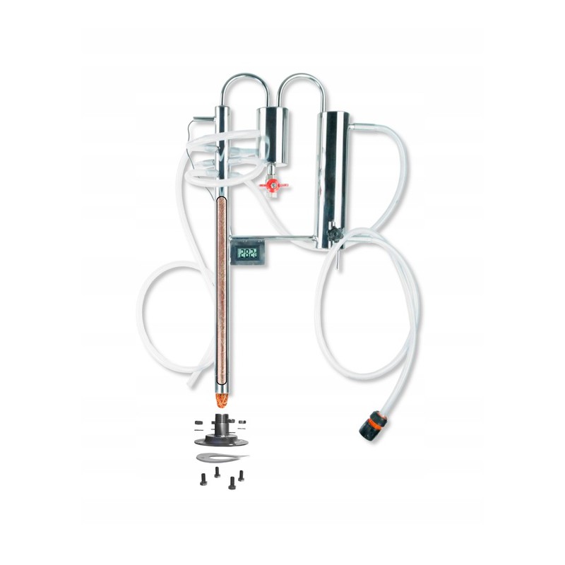 DESTYLATOR do bimbru - destylowanie - destylator elektryczny - destylator keg 20l
