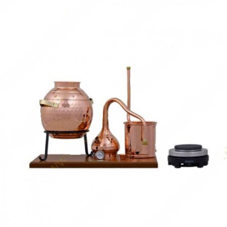 mały Alembik miedziany - alembik na zioła - alembik do alkoholu