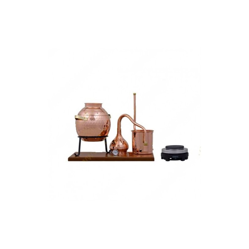 mały Alembik miedziany - alembik na zioła - alembik do alkoholu