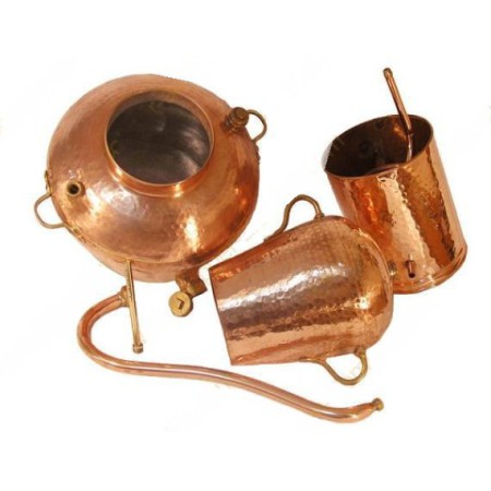 Alembik z płaszczem wodnym - Bain Marie 30 litrów