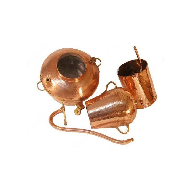 Alembik z płaszczem wodnym - Bain Marie 30 litrów