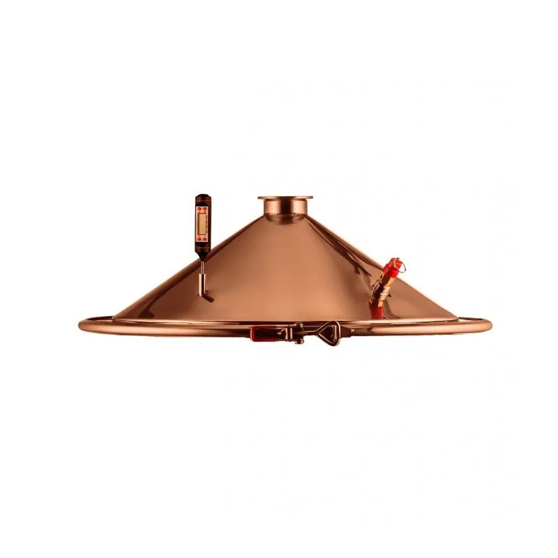 DESTYLATOR miedziany do bimbru - destylowanie - destylator gazowy z miedzi - destylator na garze z miedzi