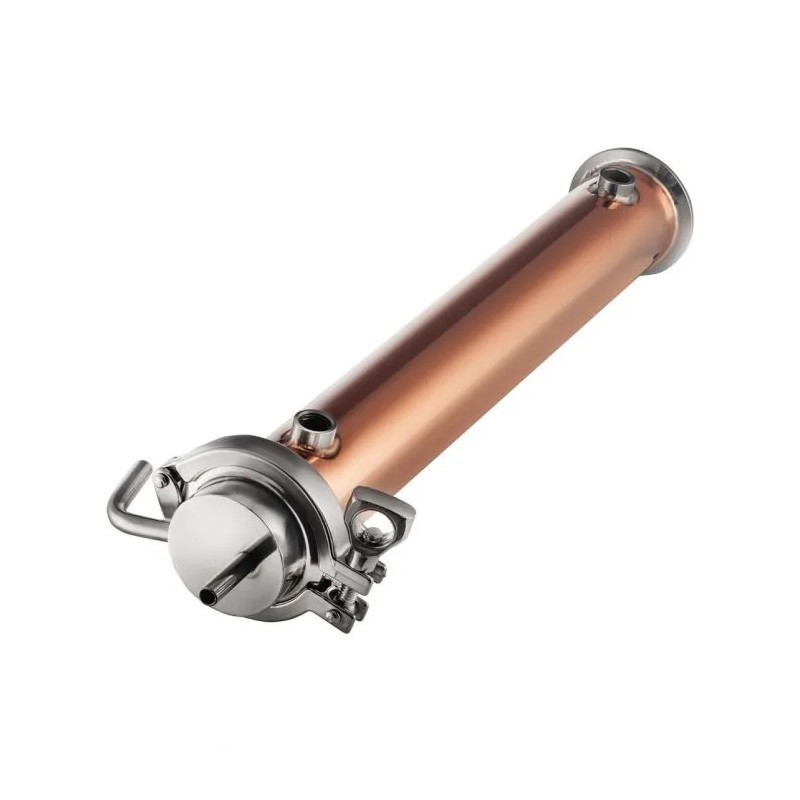 DESTYLATOR miedziany do bimbru - destylowanie - destylator gazowy z miedzi - destylator na garze z miedzi