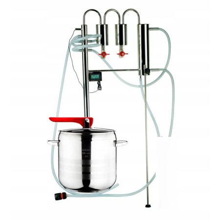 DESTYLATOR do bimbru - destylowanie - destylator gazowy - destylator szybkowar 14 l -