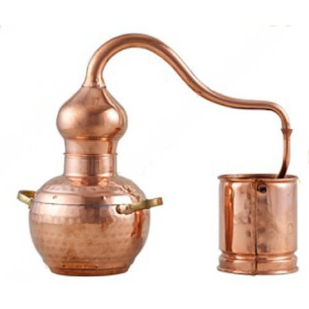 Alembik miedziany 2l