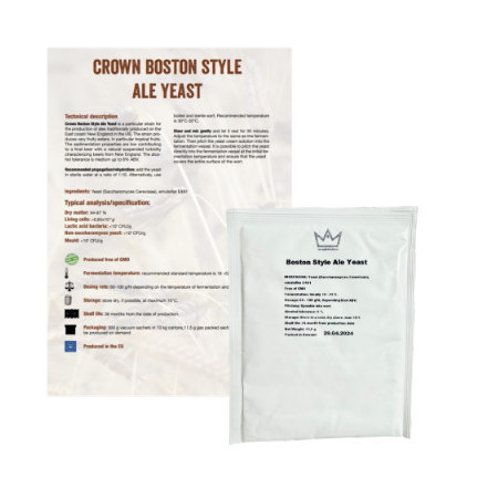 drożdże do piwa - drożdże piwowarskie - drożdże boston ale