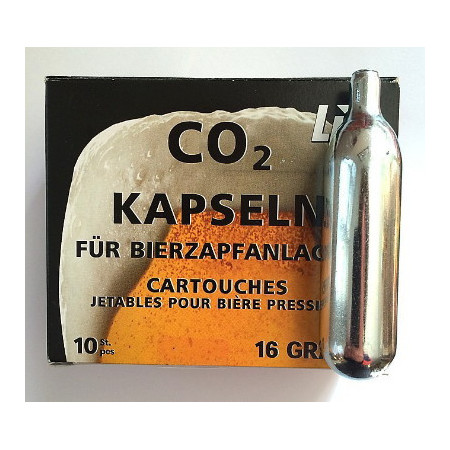 naboje z co2 do mini kega - naboje do nalewaków do mini kegów - naboje z co2 do domowego piwa