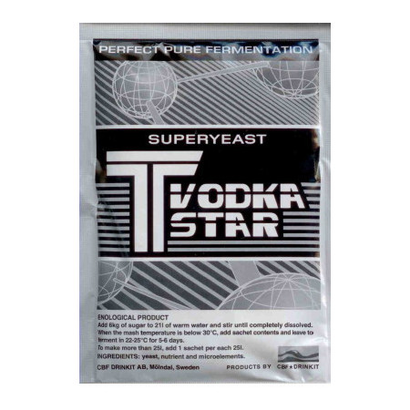 drożdże gorzelniane - drożdże gorzelnicze - drożdże coobra t vodka star - najlepsze drożdże na bimber