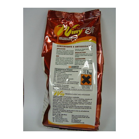 PIROSIARCZYN POTASU - stabilizacja wina - sterylizacja butelek - sterylizacja sprzętu do piwa, wina, bimbru