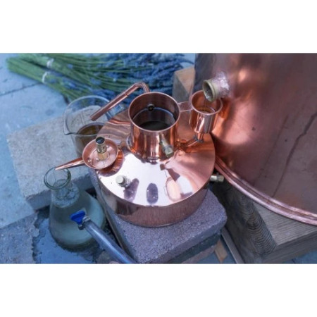 essencier - separator do olejków - separator do hydrolatow - florentynski odbieralnik